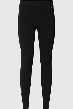 Tommy Hilfiger Legginsy z wyhaftowanym logo