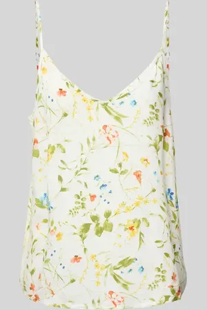 VERO MODA Top na ramiączkach o luźnym kroju z czystej wiskozy model ‘EASY JOY’