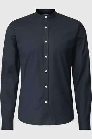 Lindbergh Koszula casualowa o kroju slim fit z kołnierzykiem typu button down model ‘Oxford’