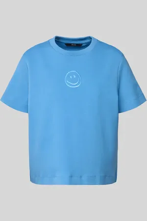 VERO MODA T-shirt o kroju oversized z czystej bawełny model ‘SARA METTE’