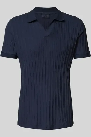 JOOP! Koszulka polo z dekoltem w serek model ‘Baron’