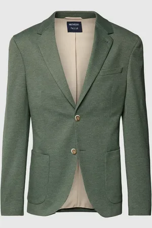 McNeal Marynarka o kroju slim fit z kołnierzem z połami model ‘Max’