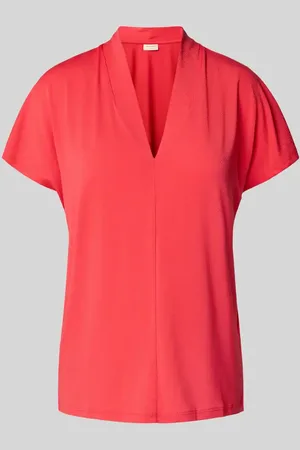 Freequent Bluzka o kroju regular fit z dekoltem w serek model ‘Yrsa’