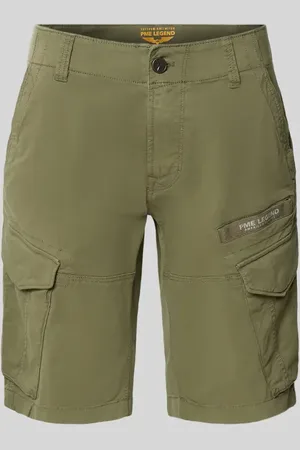 PME Legend™ Szorty cargo o kroju slim fit z nadrukiem z logo model ‘NORDROP’