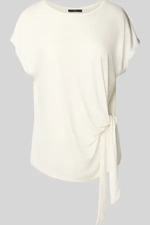 Oui T-shirt z wiązanym detalem