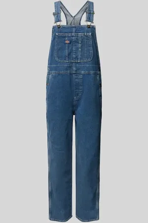Dickies Ogrodniczki z regulowanymi ramiączkami i naszywką z logo