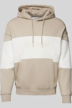 JACK & JONES Bluza z kapturem i nadrukiem z logo model ‘LEGACY’