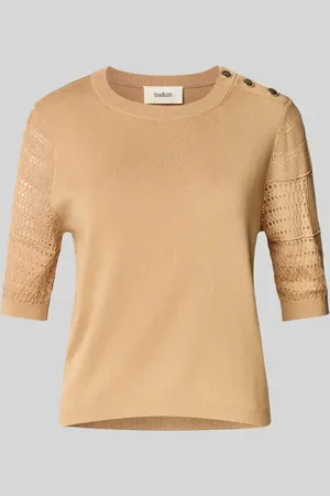 Bash Sweter z dzianiny z rękawem o dł. 3/4