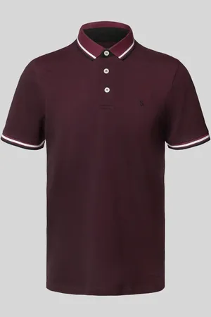 JACK & JONES Koszulka polo o kroju slim fit z wyhaftowanym logo model ‘PAULOS’