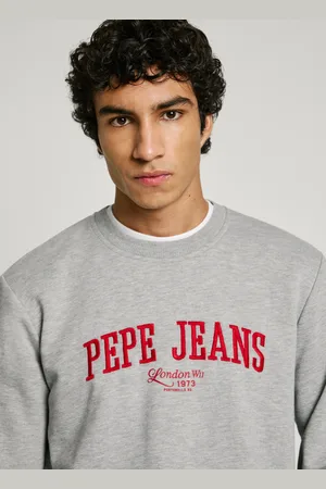 Pepe Jeans Bluza z wyszytym logo regular fit