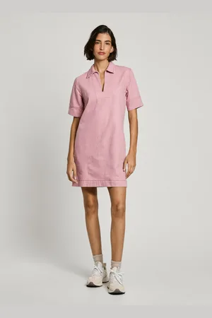 Pepe Jeans Sukienka jeansowa mini loose fit