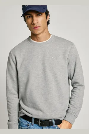 Pepe Jeans Bluza logo z okrągłym dekoltem