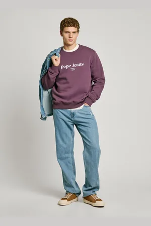 Pepe Jeans Bluza z okrągłym dekoltem regular fit