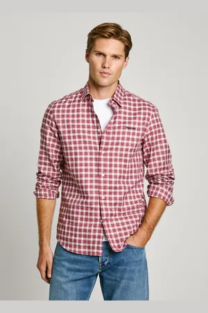 Pepe Jeans Koszula w kratę regular fit
