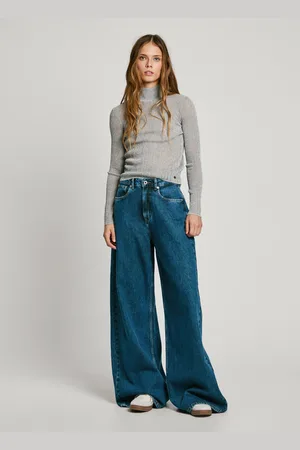 Pepe Jeans Jeansy wide fit high waist - jaimy