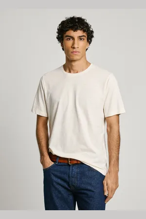 Pepe Jeans Gładki t-shirt regular fit