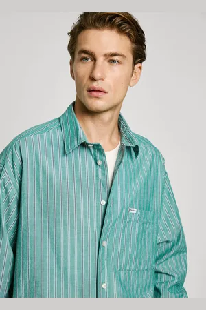 Pepe Jeans Koszula w paski relaxed fit