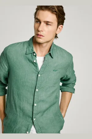 Pepe Jeans Koszula z wyszytym logo regular fit