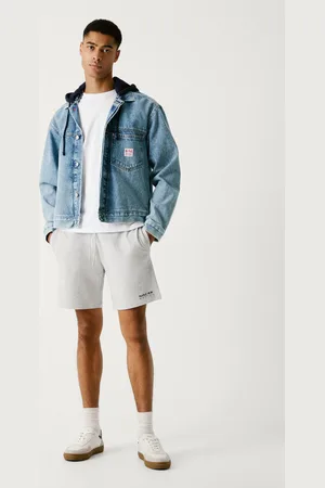 Pepe Jeans Bermudy z felpy slim fit