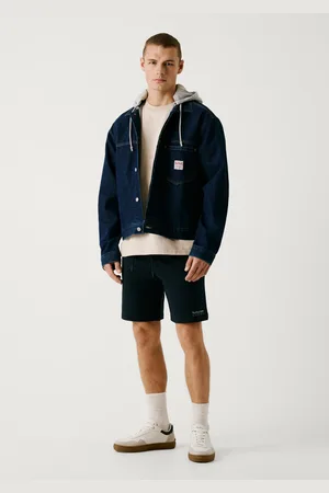 Pepe Jeans Bermudy z felpy slim fit