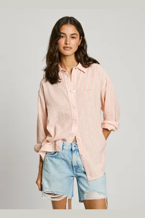 Pepe Jeans Koszula w paski relaxed fit