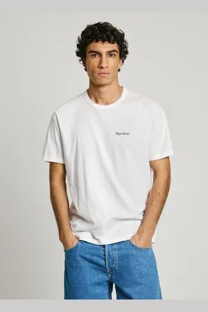 Pepe Jeans T-shirt z nadrukiem na plecach regular fit