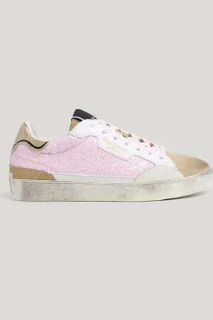 Pepe Jeans Sneakersy z brokatownymi detalami