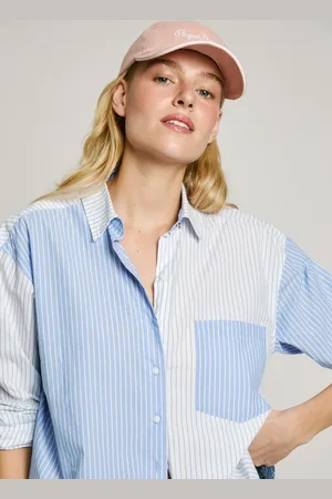 Pepe Jeans Koszula popelinowa oversize w paski