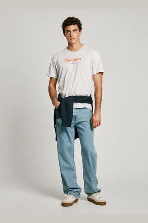 Pepe Jeans T-shirt z logo regular fit