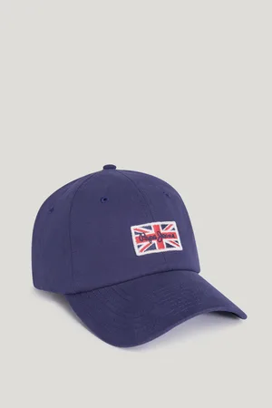 Pepe Jeans Czapka z daszkiem z naszywką union jack