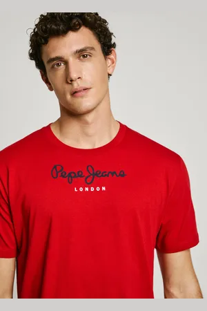 Pepe Jeans T-shirt z logo regular fit