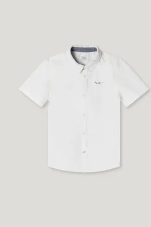 Pepe Jeans Popelinowa koszula z krótkim rękawem
