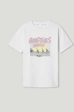 Pepe Jeans T-shirt z nadrukiem fotograficznym