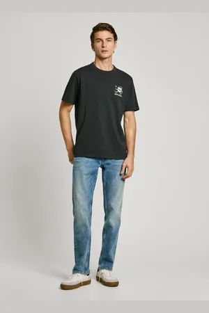 Pepe Jeans Jeansy straight fit mid waist - cash
