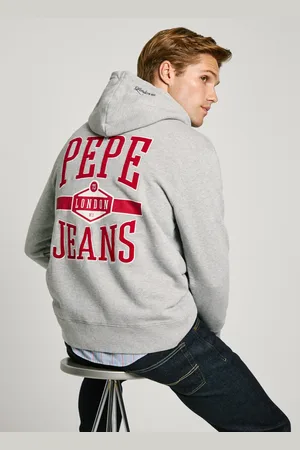 Pepe Jeans Bluza z kapturem regular fit