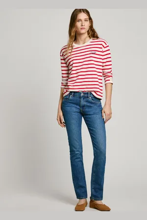 Pepe Jeans Jeansy slim fit mid waist - grace