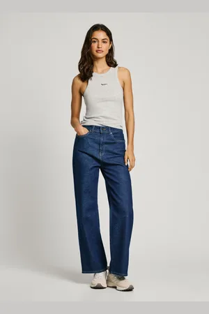 Pepe Jeans Jeansy straight fit high waist - lexa