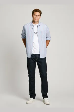 Pepe Jeans Jeansy straight fit mid waist - cash