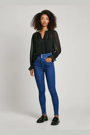 Pepe Jeans Jeansy skinny fit high waist