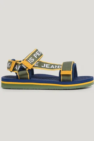 Pepe Jeans Sandały trek z zapięciem na rzepy