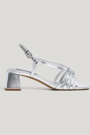 Pepe Jeans Metaliczne sandały