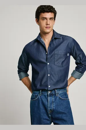 Pepe Jeans Jeansowa koszula slim fit