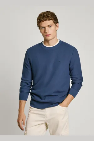 Pepe Jeans Sweter piqué regular fit