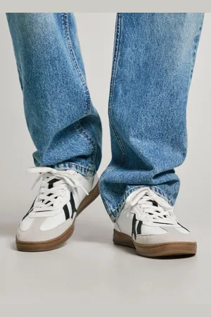 Pepe Jeans Tenisówki skórzane z zamszowymi detalami - ball