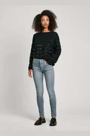 Pepe Jeans Jeansy skinny fit mid waist - regent