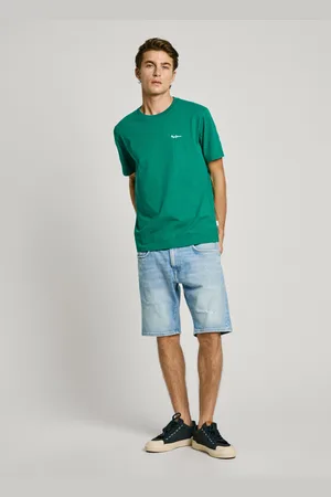 Pepe Jeans Jeansowe bermudy taper fit