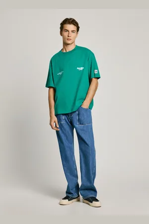 Pepe Jeans Jeansy z regularnym stanem loose fit - reverse