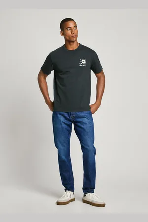 Pepe Jeans Jeansy taper fit mid waist - callen