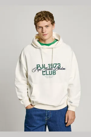 Pepe Jeans Bluza logo z kapturem