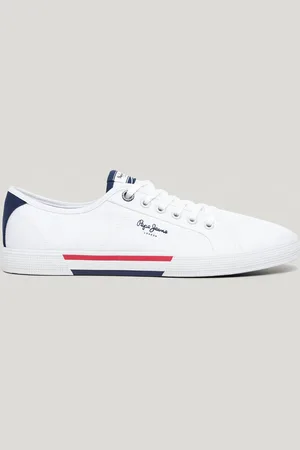 Pepe Jeans Klasyczne sneakersy z diagoanlu